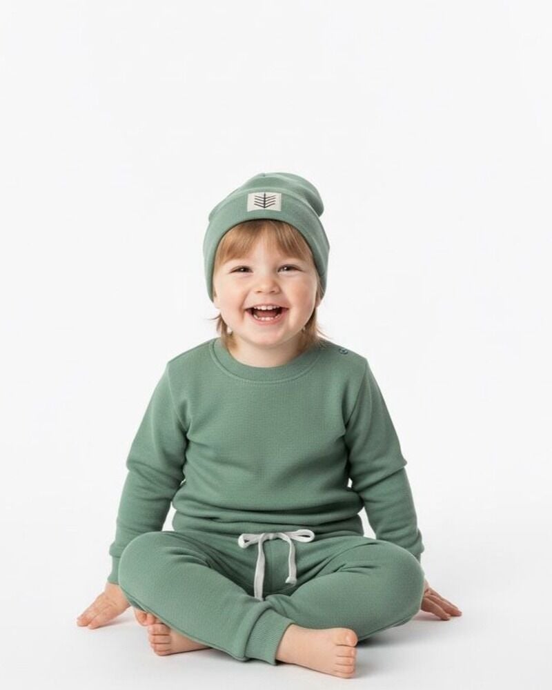 LOODUS UNİSEX ÇOCUK BERELİ 3'LÜ GÜNLÜK ŞIK TAKIM