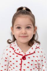 KALPLİ ÇOCUK PİJAMA TAKIMI POLİFONİ