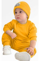 Süper Pamuk Bereli 3'lü Takım Bebek ve Çocuk Takımı